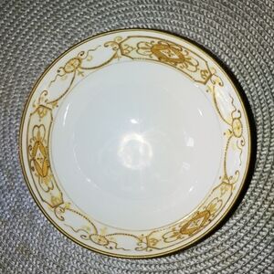1911 Footed Nippon Hand Painted Bowl 5x2